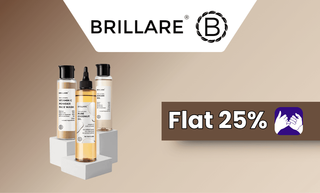 Flat 25% Back on Brillare