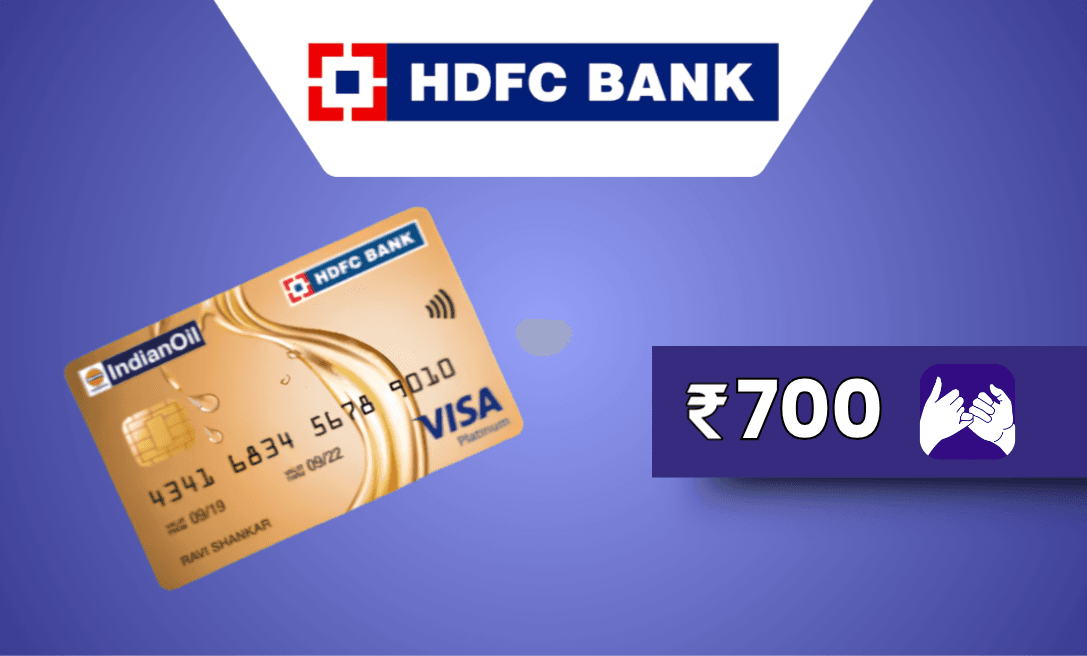 ₹700 Back on HDFC Bank