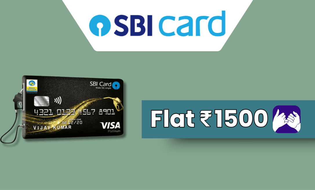 ₹1500 Back on SBI Card